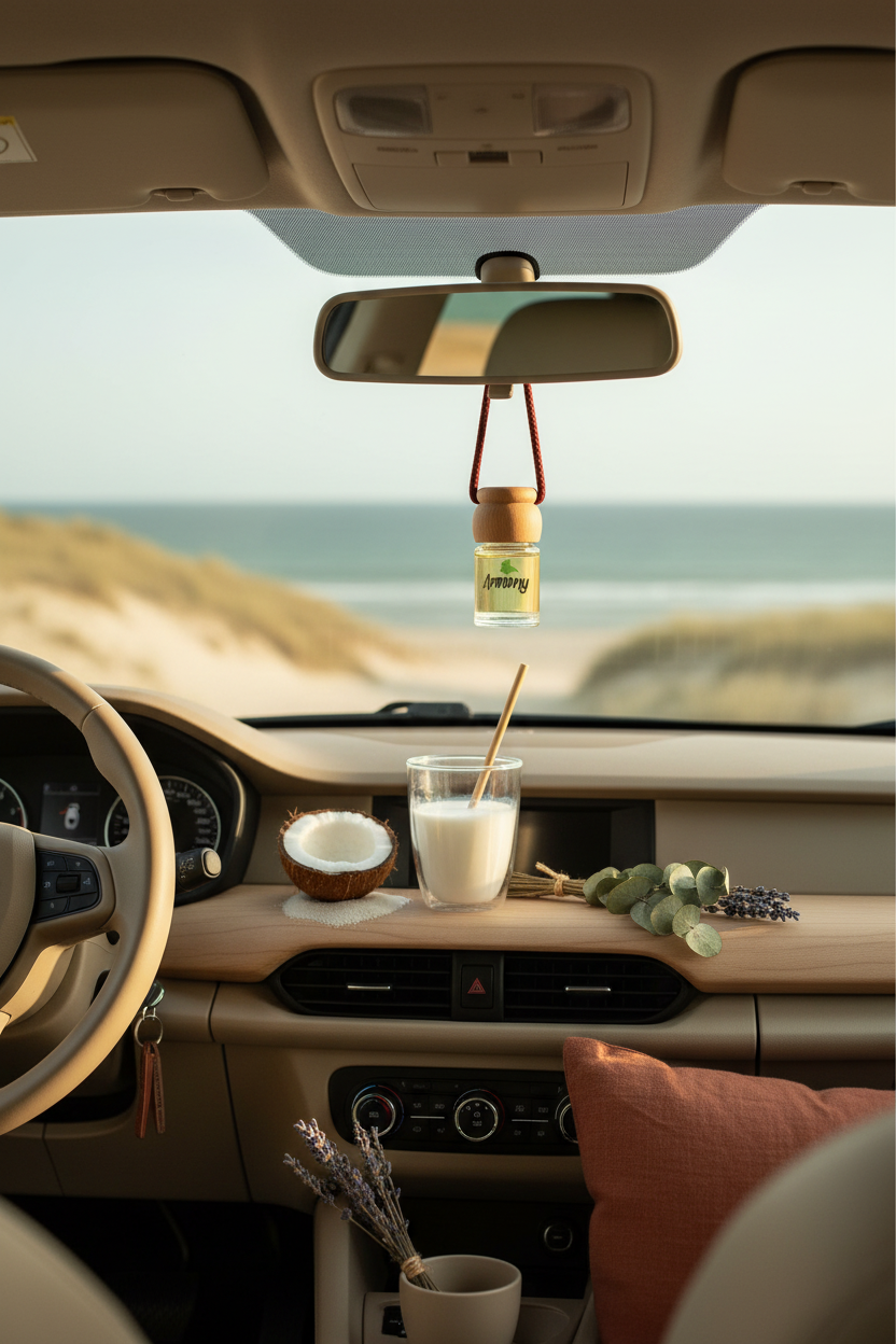 Aroma a Coco: Bienestar Tropical en tu Coche y Hogar