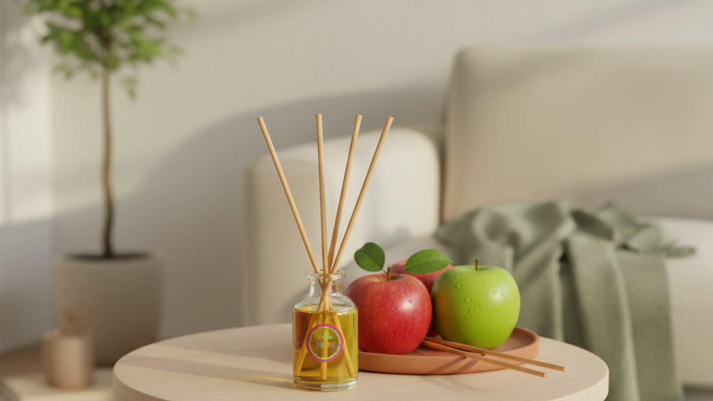 Por qué la manzana es el único aroma que "amplía" tu casa