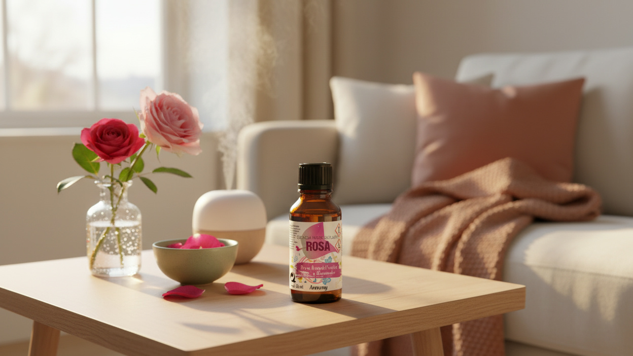 Difusor casa sin alcohol: trucos para el aroma a pétalos de rosa roja