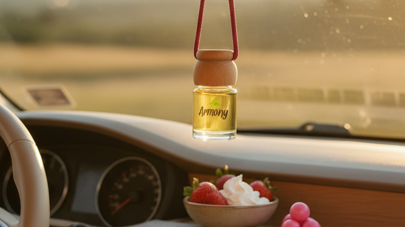 Fresa silvestre en tu ambientador de coche: el arte de conducir con optimismo
