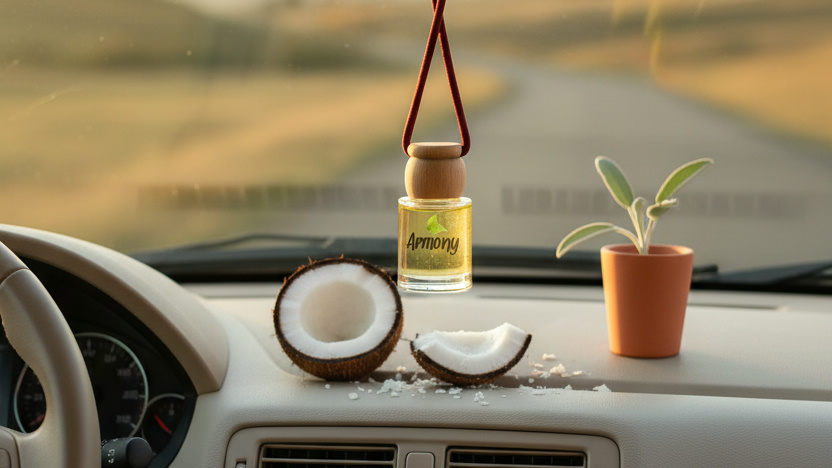 Cómo hacer que tu coche huela a coco tropical durante semanas