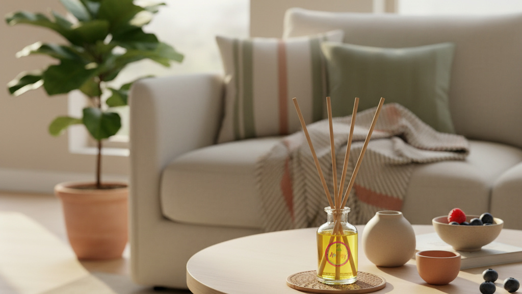 Mikado para que huela toda la casa: trucos para el aroma a frambuesa