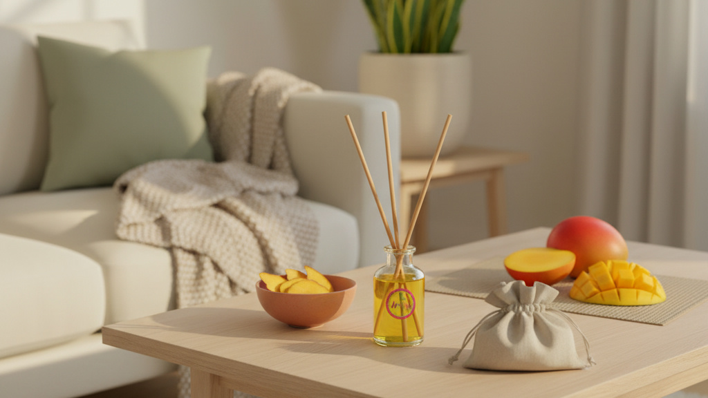 Aroma a Mango recién exprimido: el ritual para un salón tropical