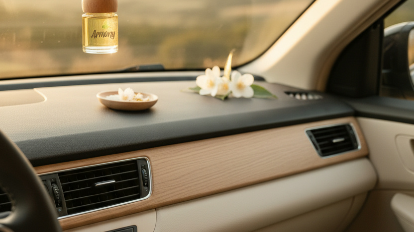 Cómo hacer que el ambientador del coche dure más: guía Jazmín blanco