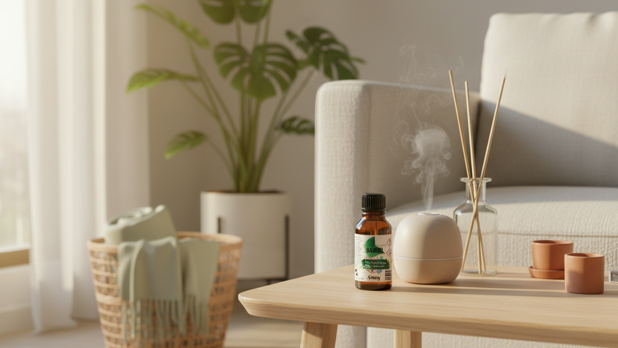Bambú verde y diseño: cómo el aroma define los materiales de tu hogar