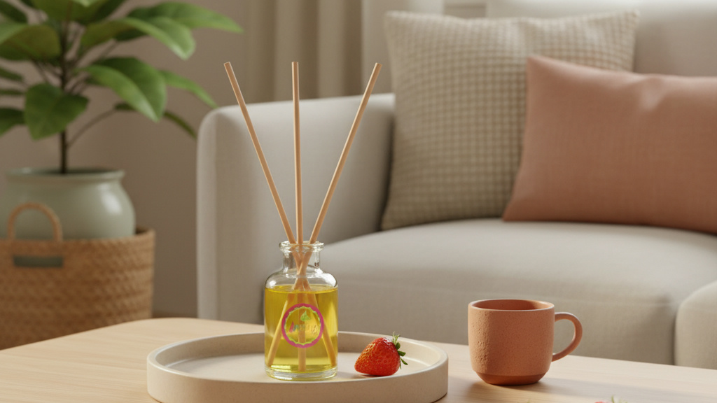 Dónde poner el mikado en casa: guía para el aroma a fresa natural duradero